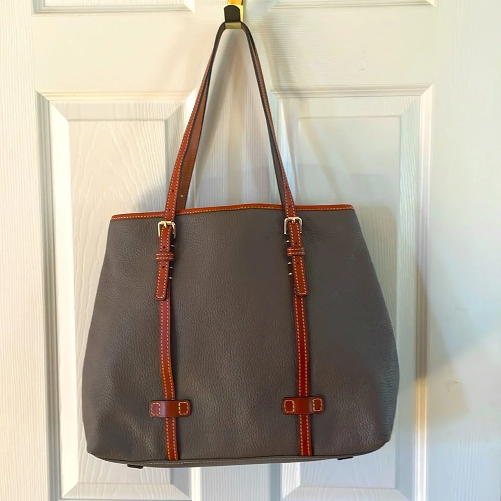 Dooney & Bourke Pebble Grain Leather Tote - Picture 2 of 11